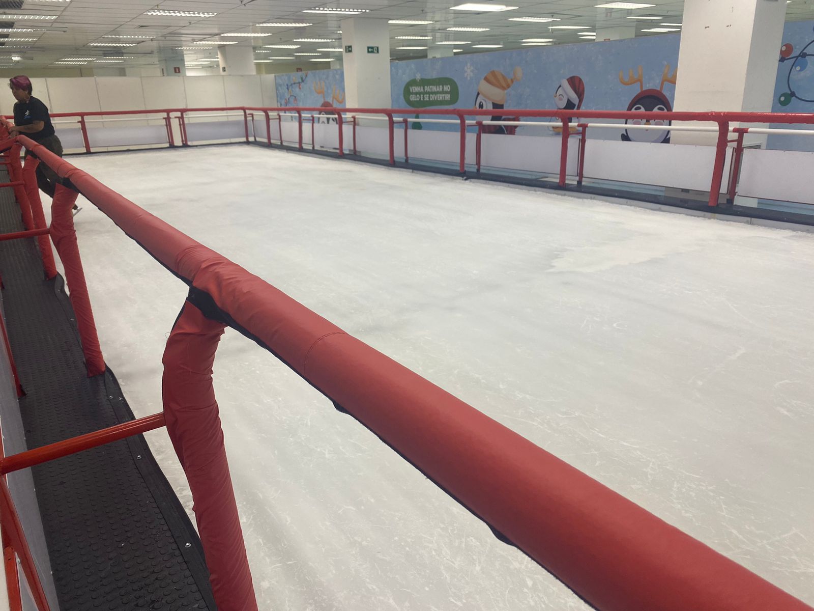 Pista de patinação no gelo chega ao Santana Parque Shopping 